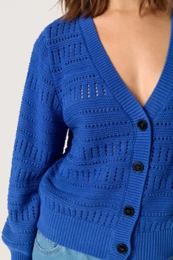 Soaked in Luxury SLRava Rinna Cardigan Beaucoup blue New