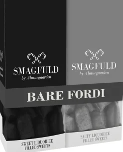 SMAGFULD by Almuegaarden Smagfuld Gavepakning - BARE FORDI (sort/grå)