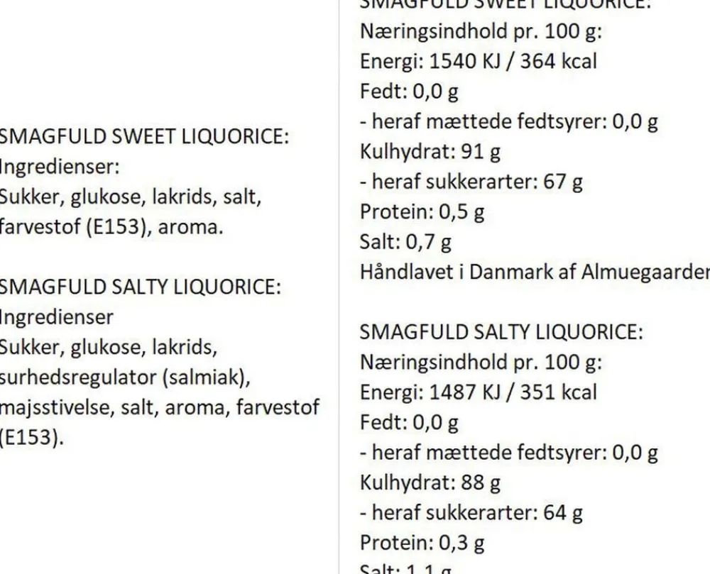 SMAGFULD by Almuegaarden Smagfuld Gavepakning - BARE FORDI (sort/grå)