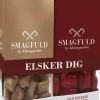 Almuegaarden Smagfuld Gavepakning - ELSKER DIG (rød/bronze) Online
