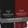 SMAGFULD by Almuegaarden Smagfuld Gavepakning - VERDENS BEDSTE (sort/rød)