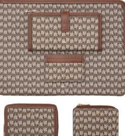 Dame MANGO Small wallet with logo print