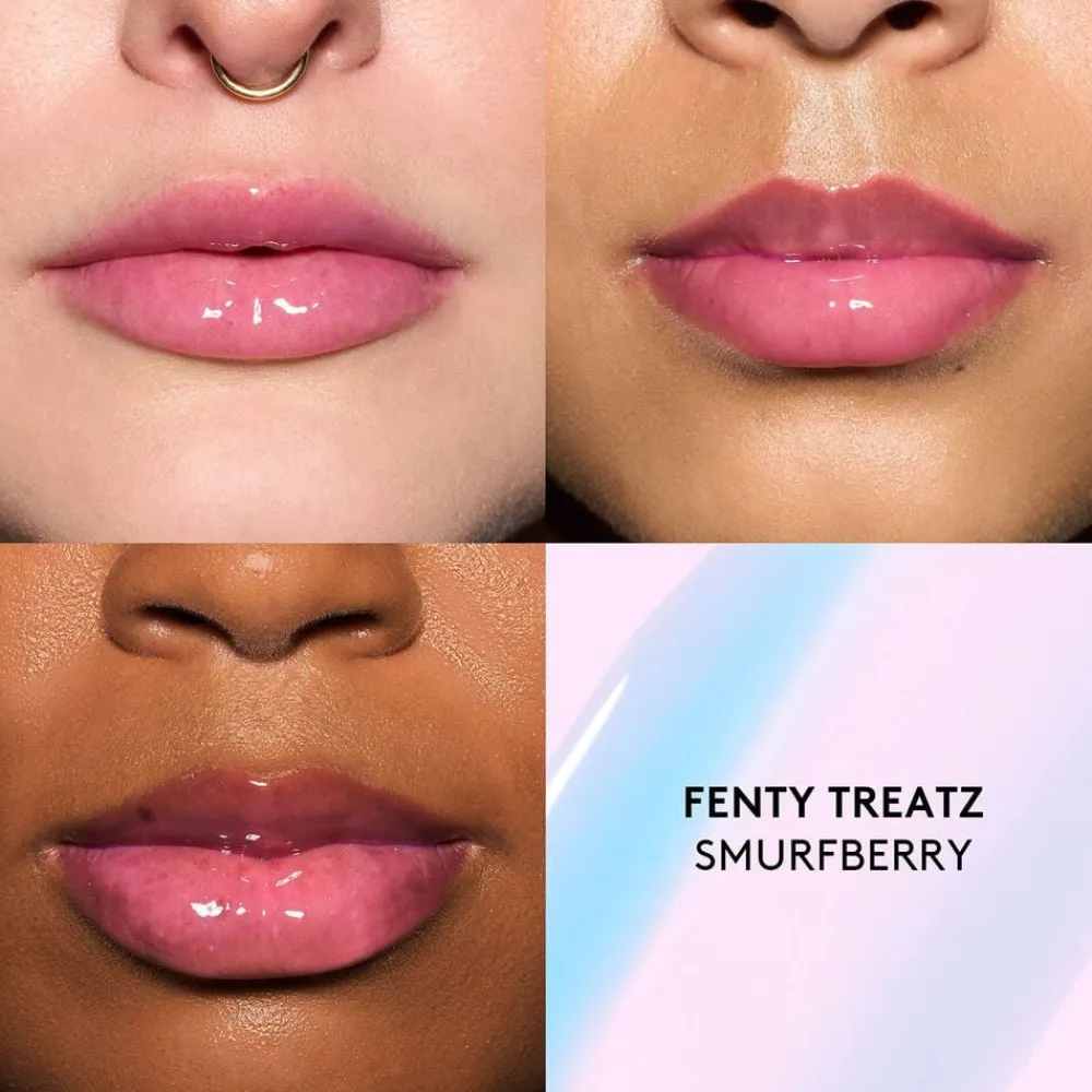 Fenty Beauty by Rihanna Smurfette Smooches - Uundværlig duo til læberne + nøglering Best