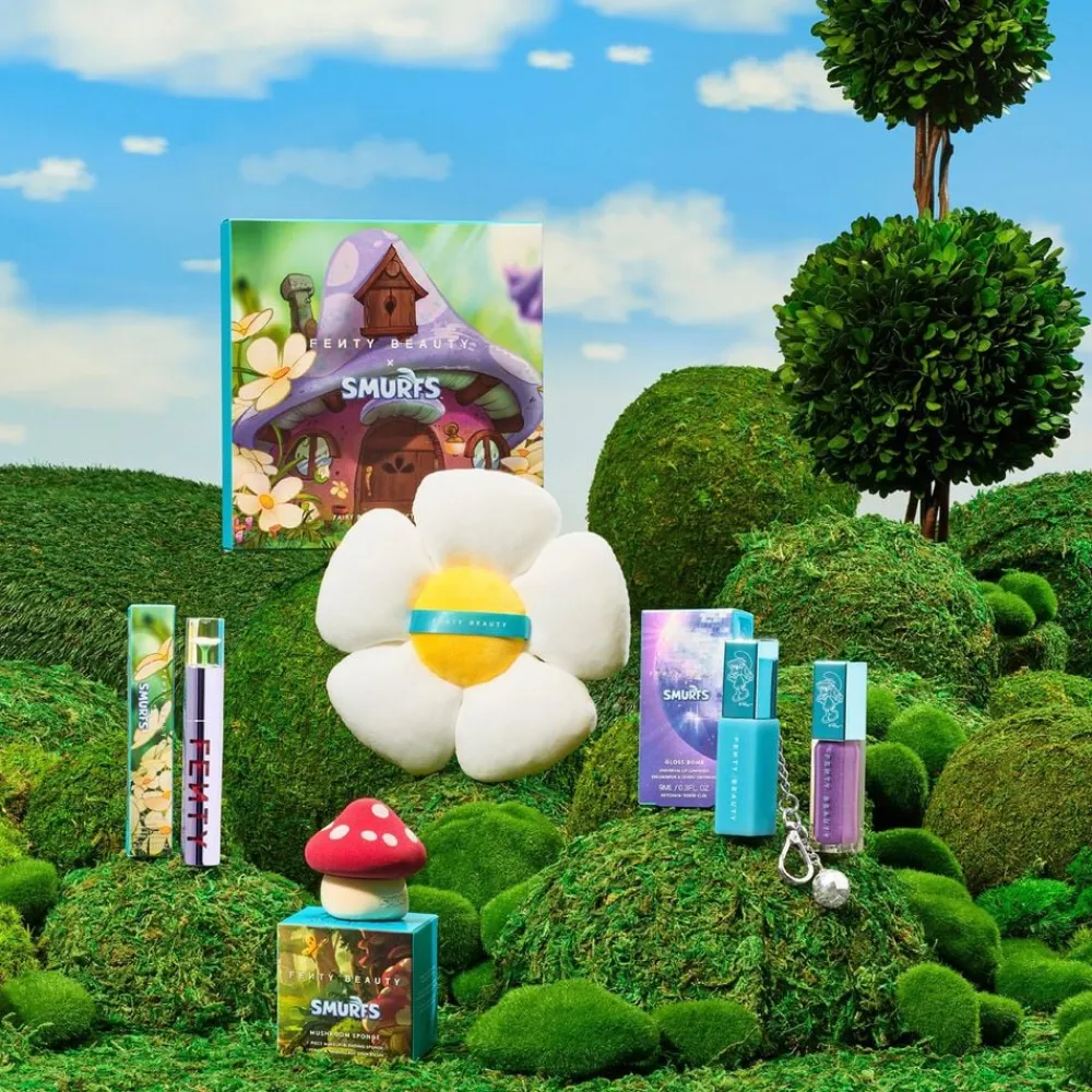 Fenty Beauty by Rihanna Smurfette Smooches - Uundværlig duo til læberne + nøglering Best