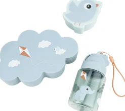 Done by Deer Snack & madkasse m/drikkedunk Playground Blå Hot