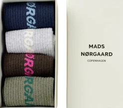 Mads Nørgaard - Copenhagen Sock Box Logo Step Up Multi Clearance