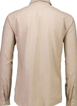 Lindbergh Soft indigo stretch shirt L/S