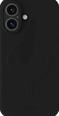 Soft Magsafe Case iPhone 16 Black>HoldIt