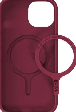 Dame HoldIt Soft Magsafe Case iPhone 15/14/13 Red Velvet