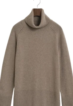 Gant SOFT WOOL TURTLENECK Taupe beige Best