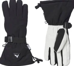 MCKINLEY Softshell Junior skihandsker Sort Discount