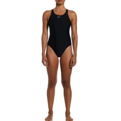 Nike Solid Fastback One Piece Badedragt Sort