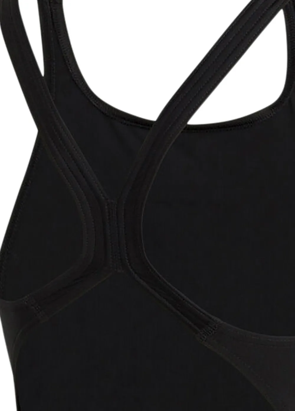 adidas Solid Small Logo badedragt Sort Hot