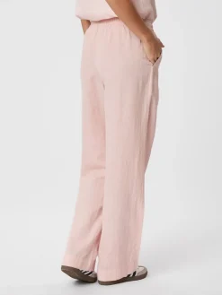 Neo Noir Sonar Linen Pants Rose smoke Hot