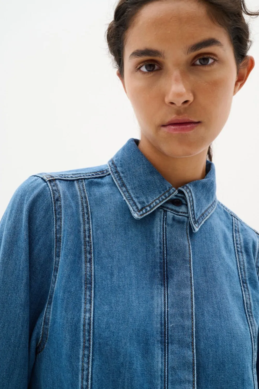 InWear SOPHINAIW SHIRT Washed denim Clearance