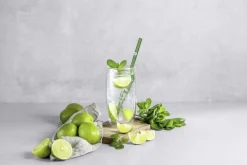 Zwilling Sorrento Sugerør i glas, farvet