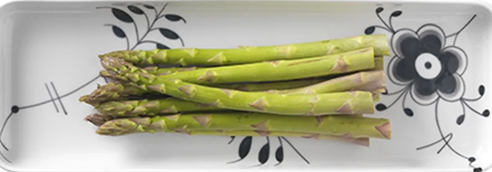 Royal Copenhagen Sort Mega Riflet 36 cm. fad