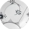 Sort Mega Riflet 27 cm. tallerken>Royal Copenhagen Clearance