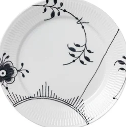 Sort Mega Riflet 27 cm. tallerken>Royal Copenhagen Clearance
