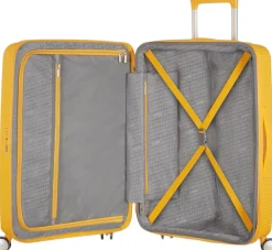 American Tourister Soundbox Golden yellow Discount