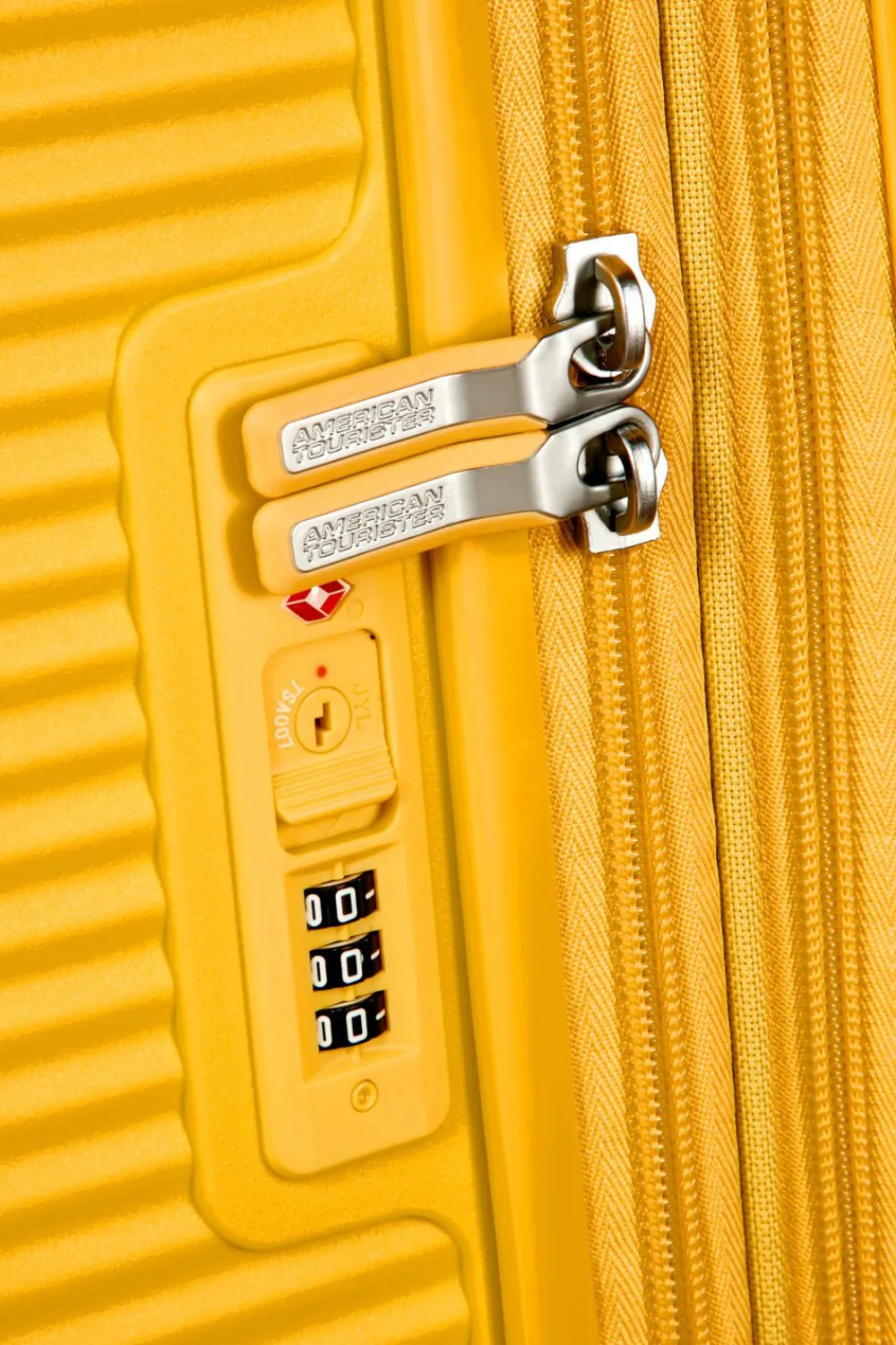 American Tourister Soundbox Golden yellow Best