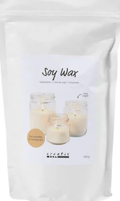 Børn Creativ Company Soyavoks, Til lys i beholdere, 500g.