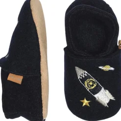 Melton Space wool slippers Marine Clearance