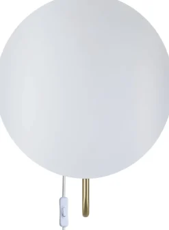 DFTP Spargo | Væglampe | Hvid/Messing