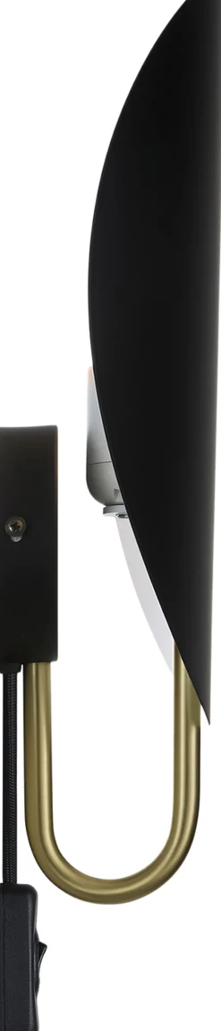 DFTP Spargo | Væglampe | Sort/Messing