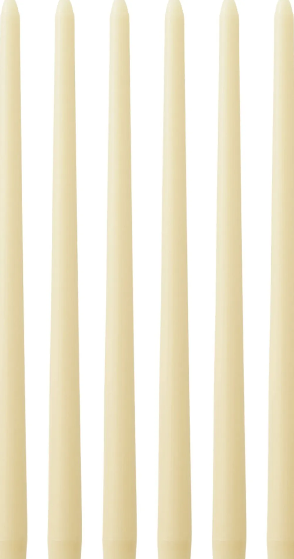 Spire Smooth Tapered Candle, H38, I>Audo Copenhagen Sale