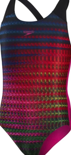 Speedo Splashback badedragt Pink Clearance