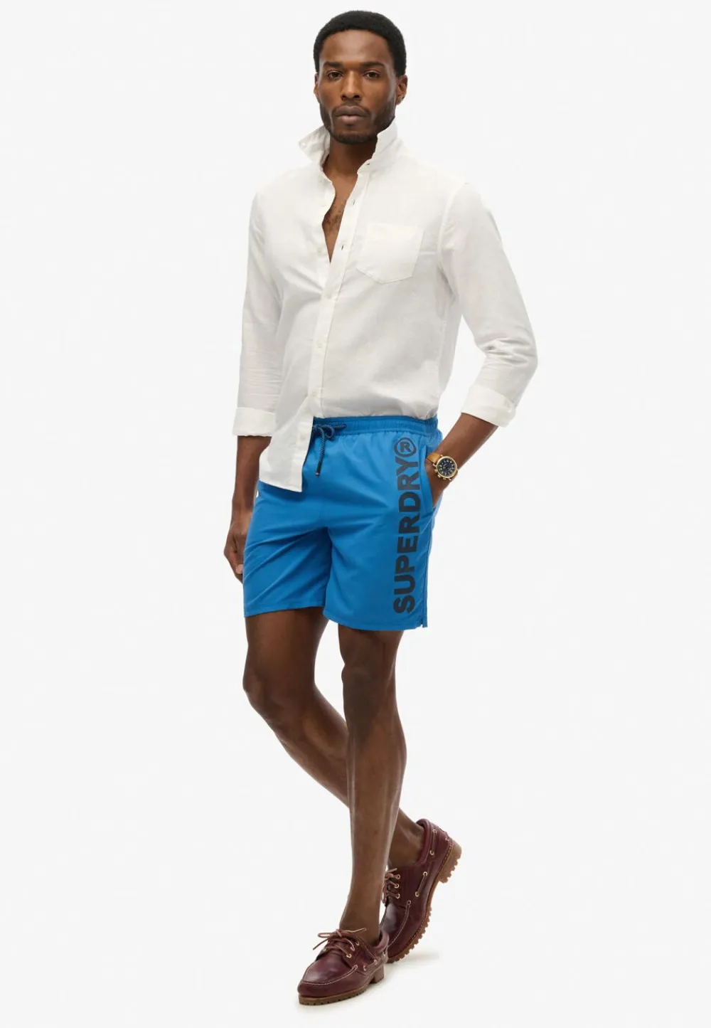 Superdry SPORT GRAPHIC 17 SWIM SHORT