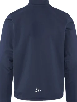 Craft Squad Go Full Zip Trænings Trøje Blå Clearance