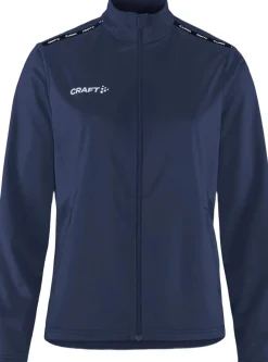 Craft Squad Go Full Zip Trænings Trøje Blå Discount