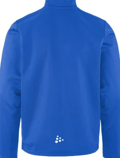 Craft Squad Go Full Zip Trænings Trøje Blå New