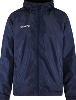 Craft Squad Vindtæt Løbejakke Blå Outlet