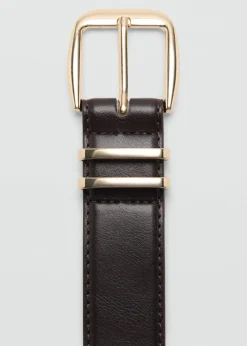 Dame MANGO Square buckle belt