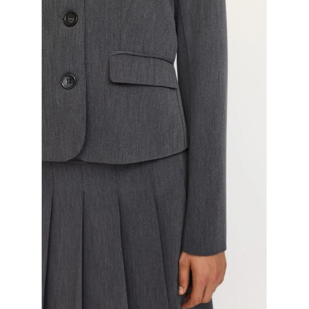 Soft Rebels SREster Blazer Charcoal melange