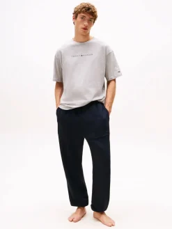 Tommy Hilfiger SS TEE CONT. LOGO Light grey heather Outlet