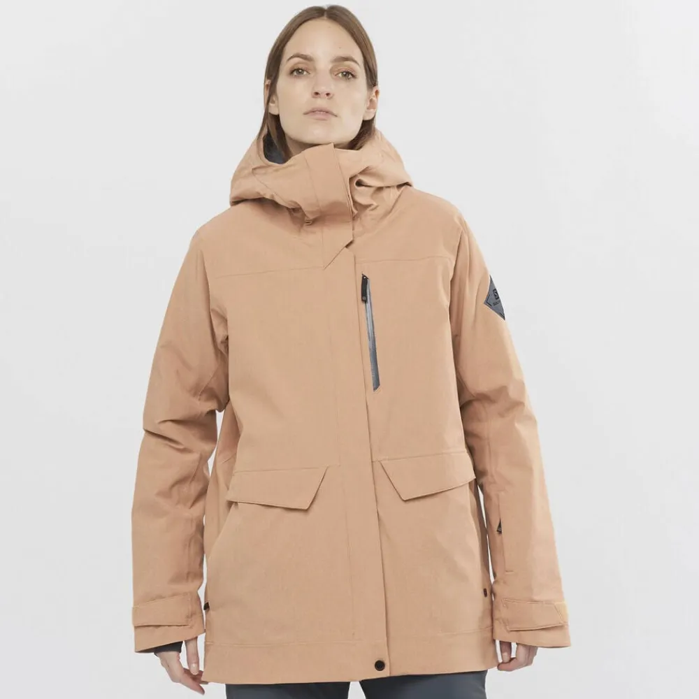 Dame Salomon Stance Cargo skijakke