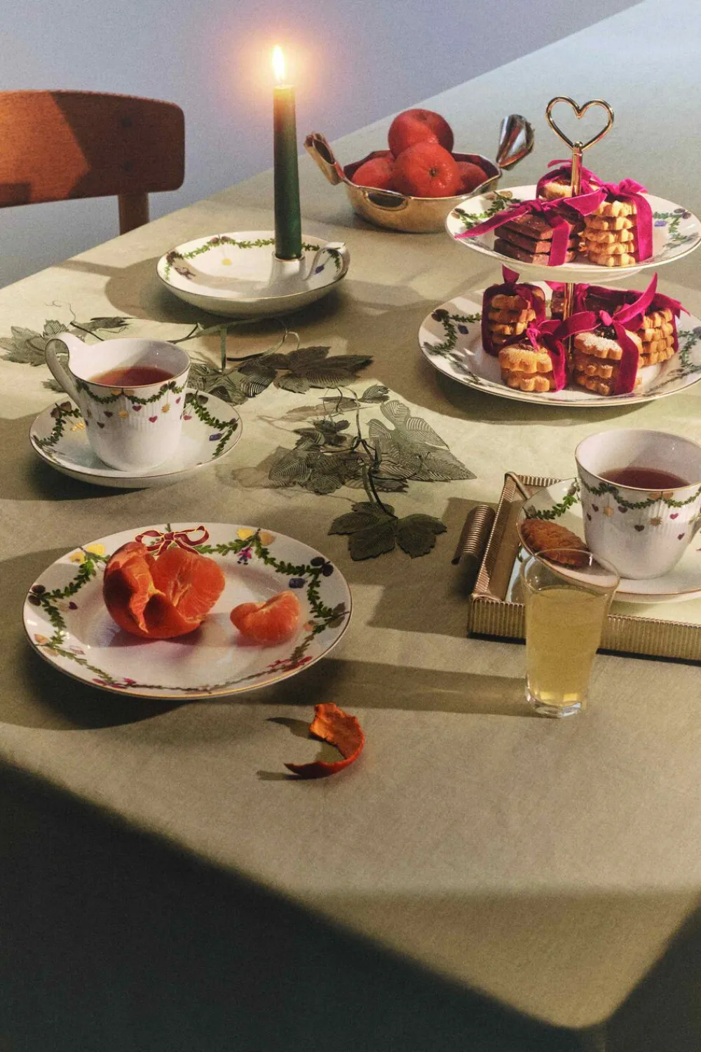 Royal Copenhagen Star Fluted Cup and Saucer 27cl