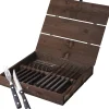 Gense Steakbestik/grillbestik Old farmer classic 12 dele Træ/Stål Outlet