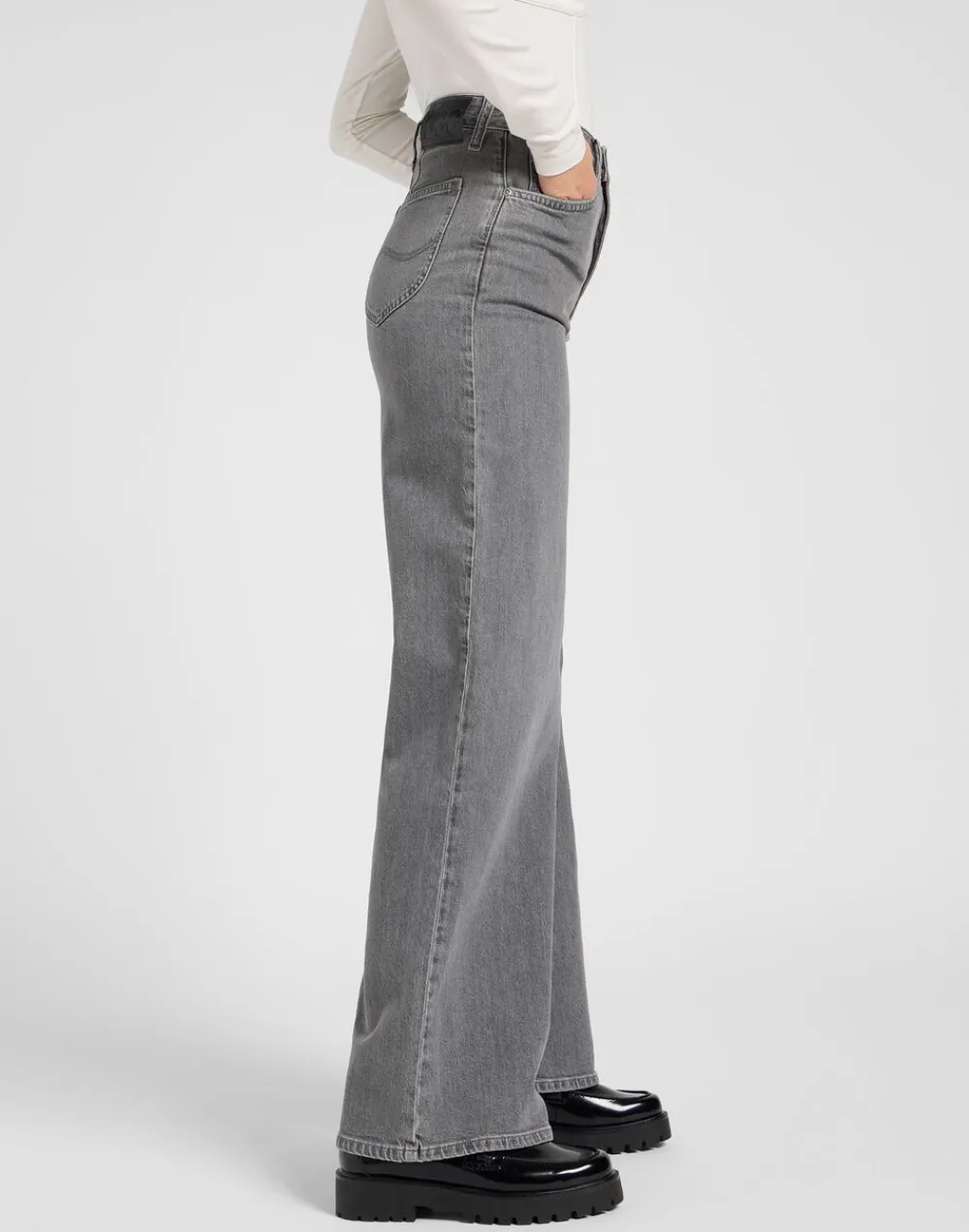 Lee STELLA GREY_FOG Denim gray