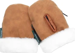 Kong Walther Østerbro Handsker Brown faux suede Clearance