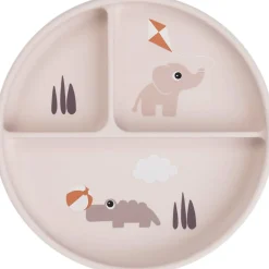 Børn Done by Deer Stick&Stay inddelt tallerken Playground