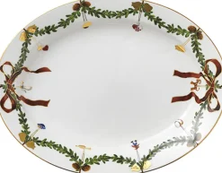 Royal Copenhagen Stjerne Riflet jul 37 cm. fad