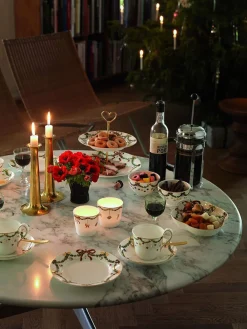 Royal Copenhagen Stjerne Riflet Jul 22 cm. fad