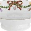 Stjerne Riflet Jul 18 cm. skål på fod>Royal Copenhagen Outlet