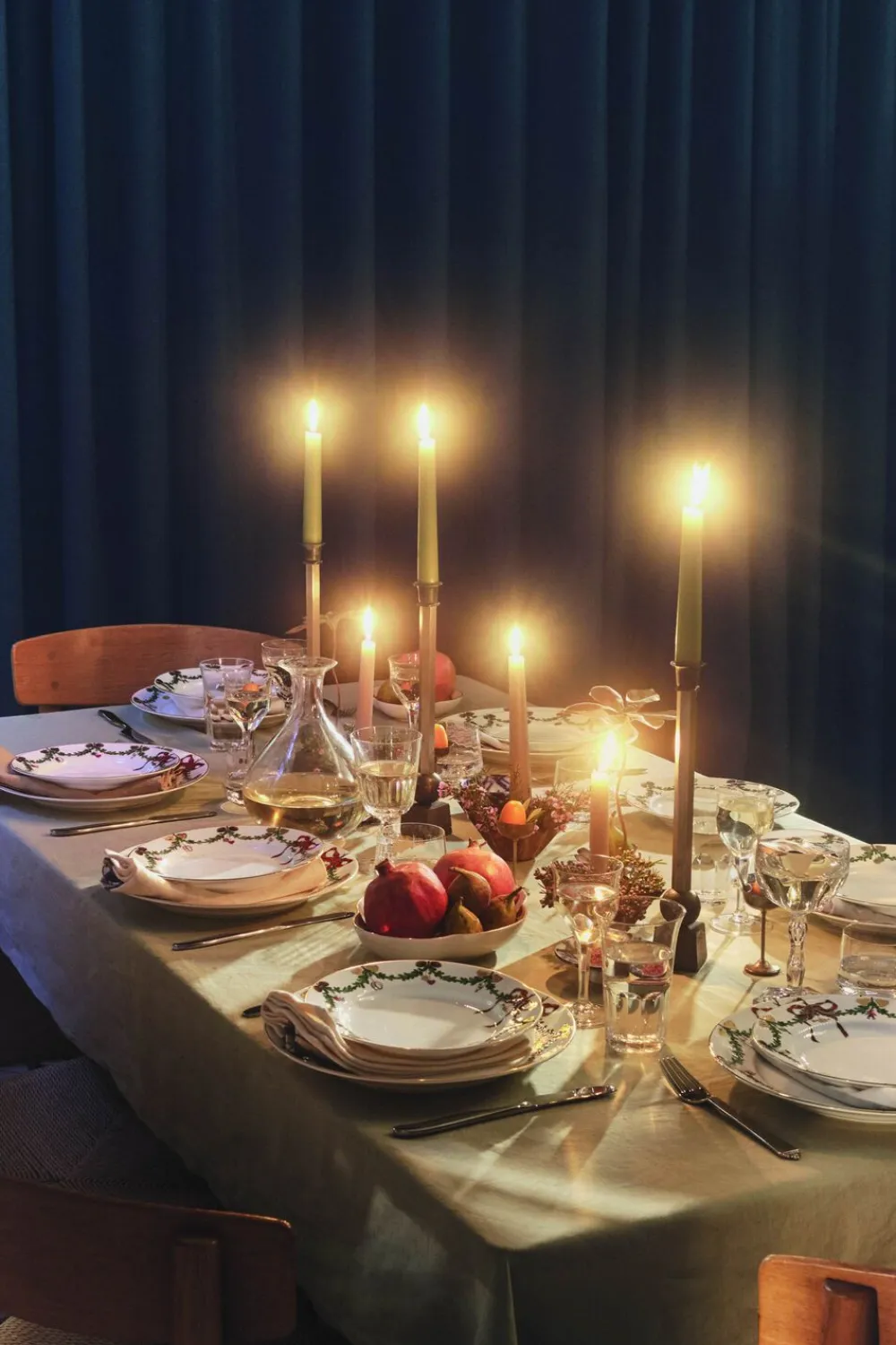 Royal Copenhagen Stjerne Riflet Jul 22 cm. tallerken Best