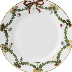 Royal Copenhagen Stjerne Riflet Jul 19 cm. tallerken